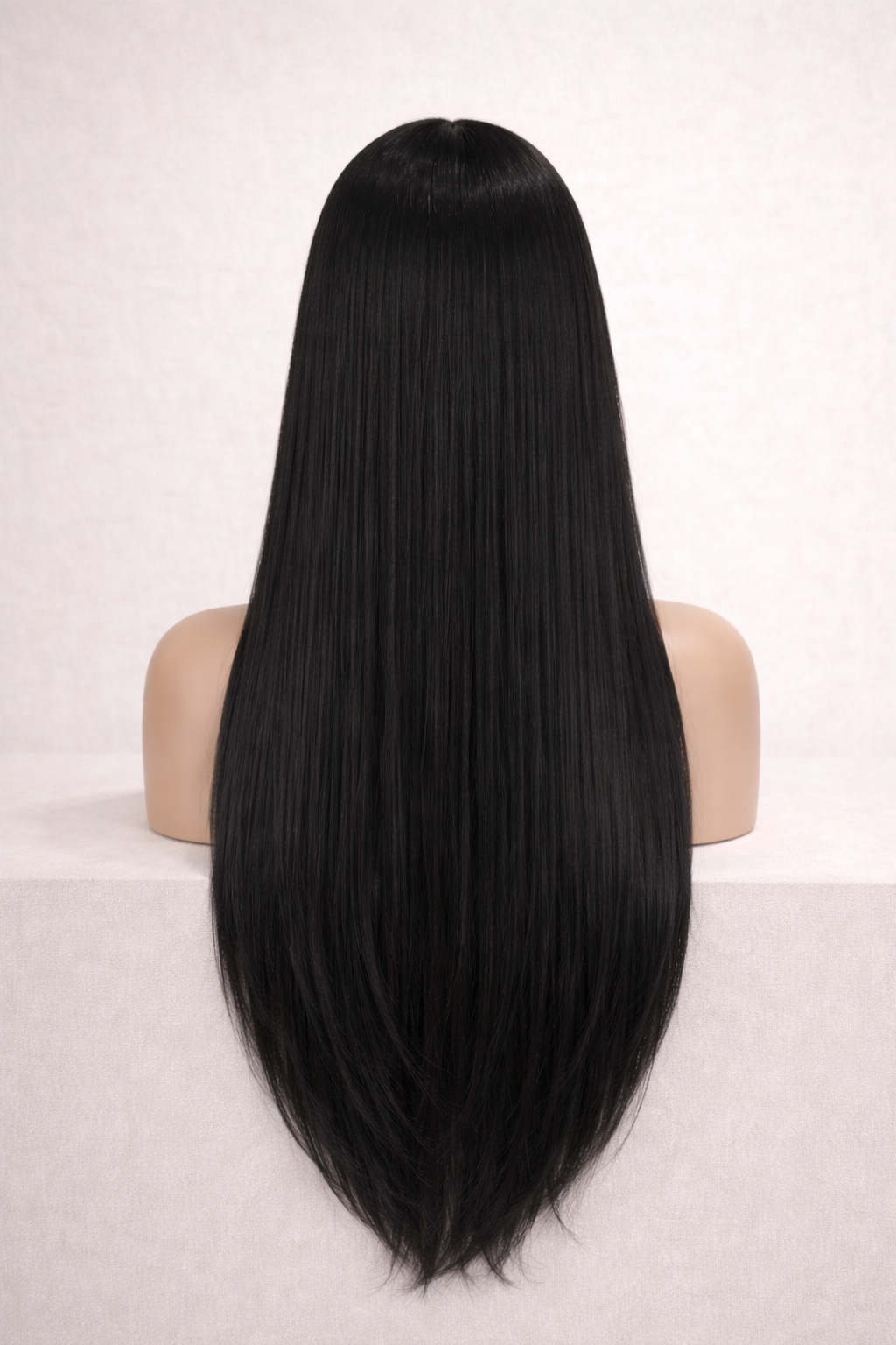 Περούκα φυσική τρίχα / black