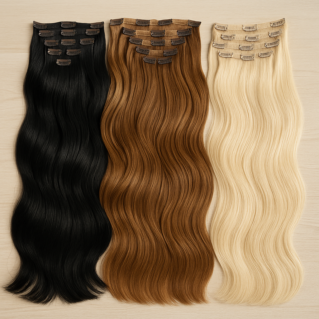 Τρέσα με κλίπς SLAVIC HAIR