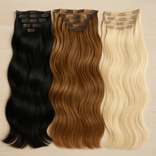 Τρέσα με κλίπς SLAVIC HAIR