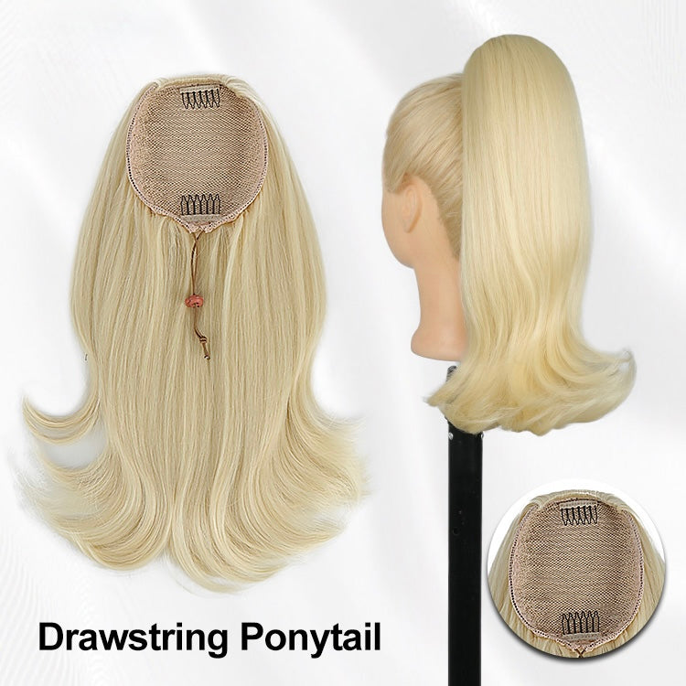 BERTA Drawstring ponytail