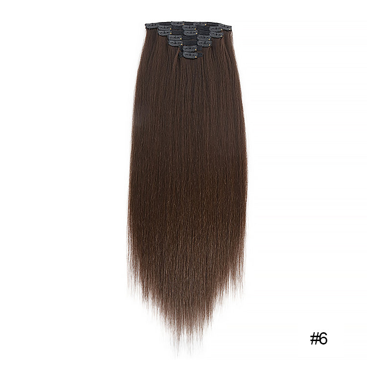 Synthetic Clip In Hair Extensions