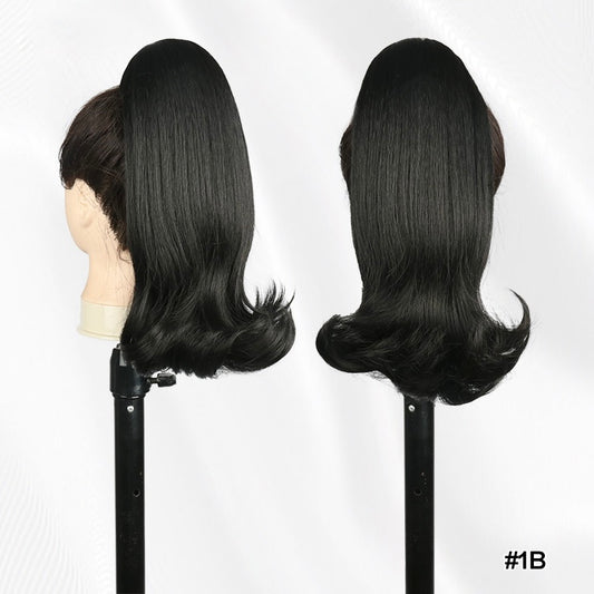 BERTA Drawstring ponytail