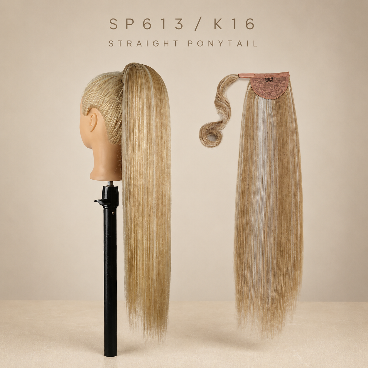 Kanekalon Straight Ponytail 28inc