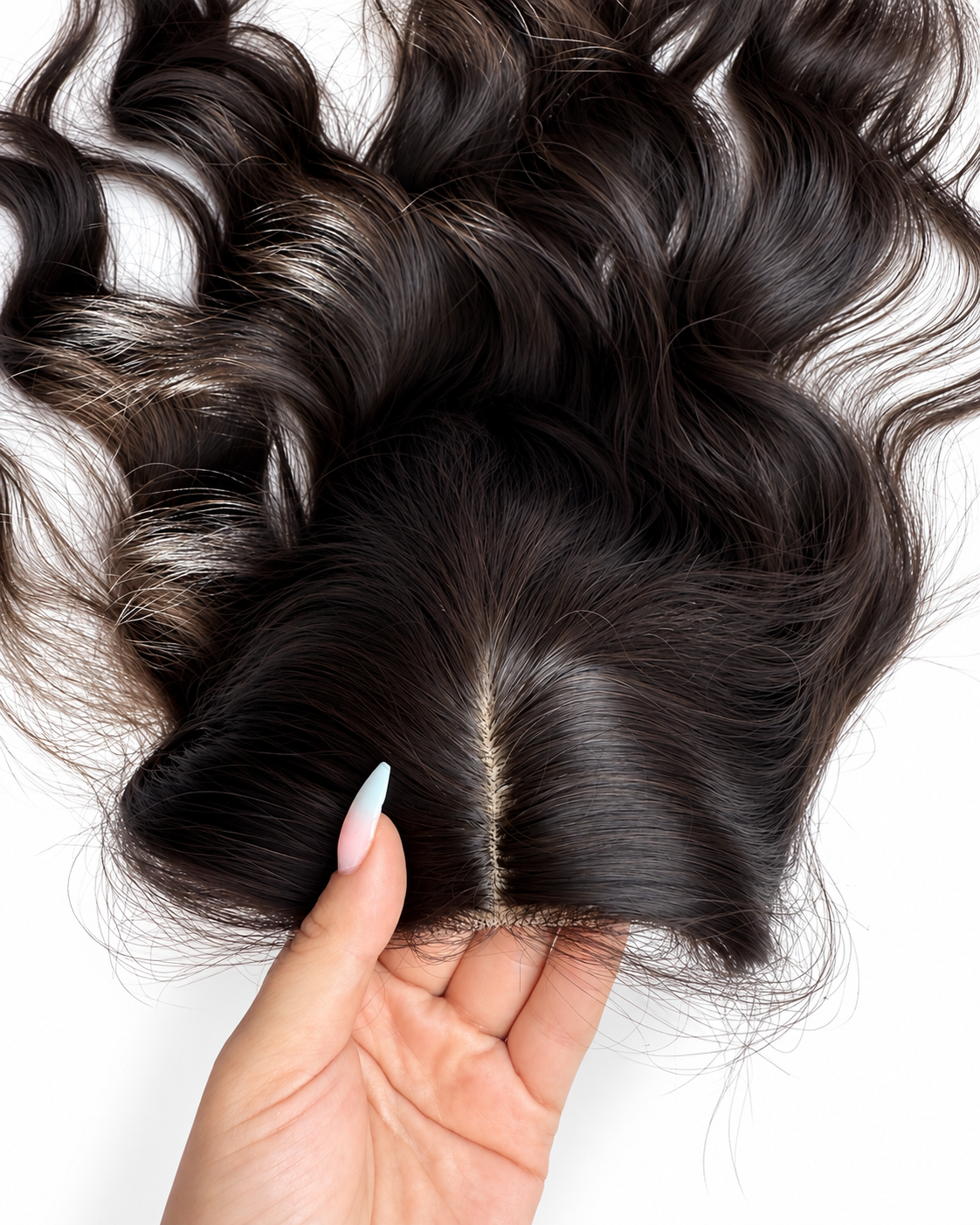 Hair Topper CLARA Premium 22” – Lace Front