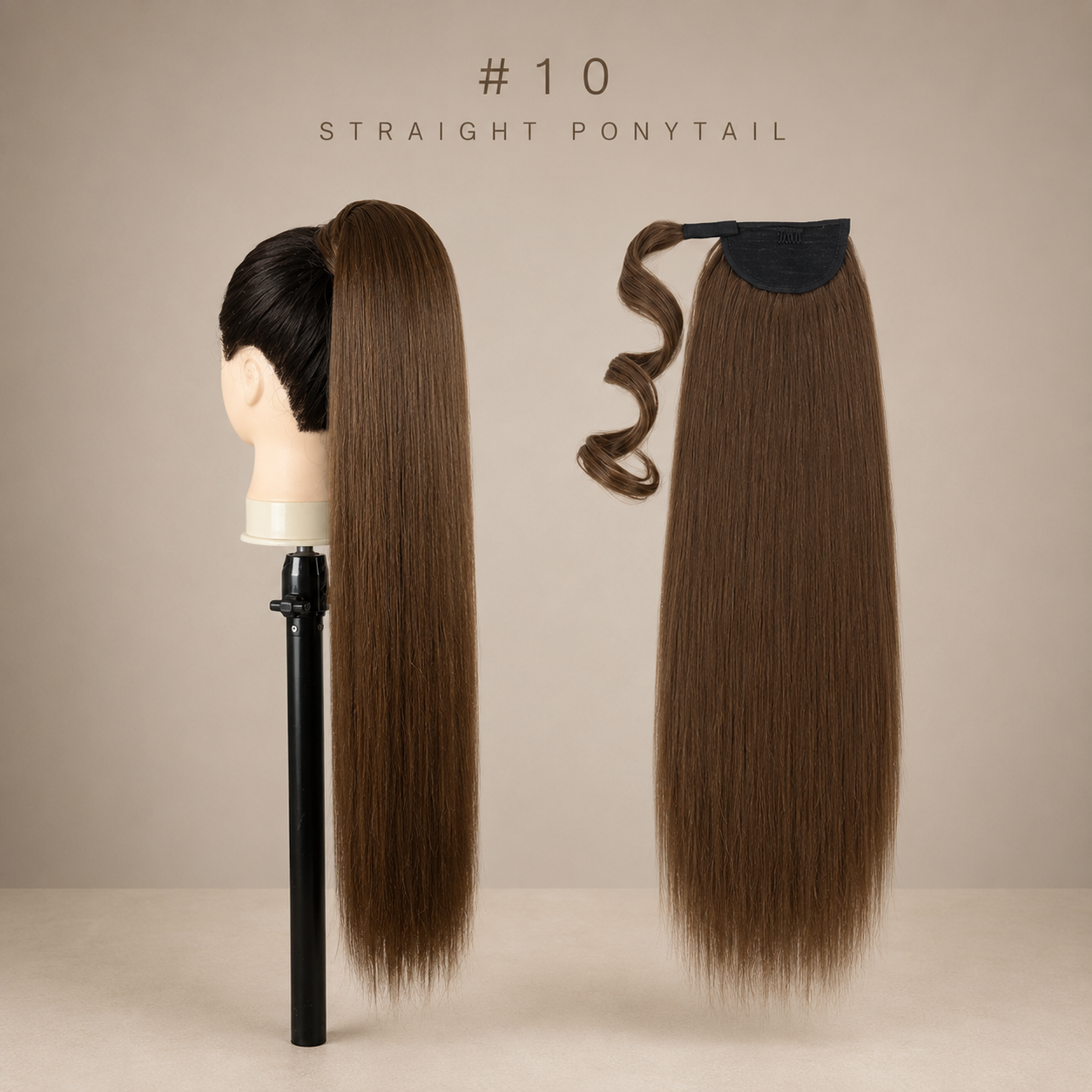 Kanekalon Straight Ponytail 28inc
