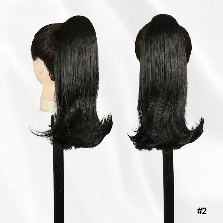 BERTA Drawstring ponytail