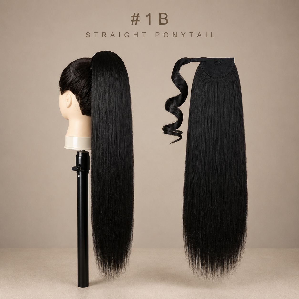 Kanekalon Straight Ponytail 28inc