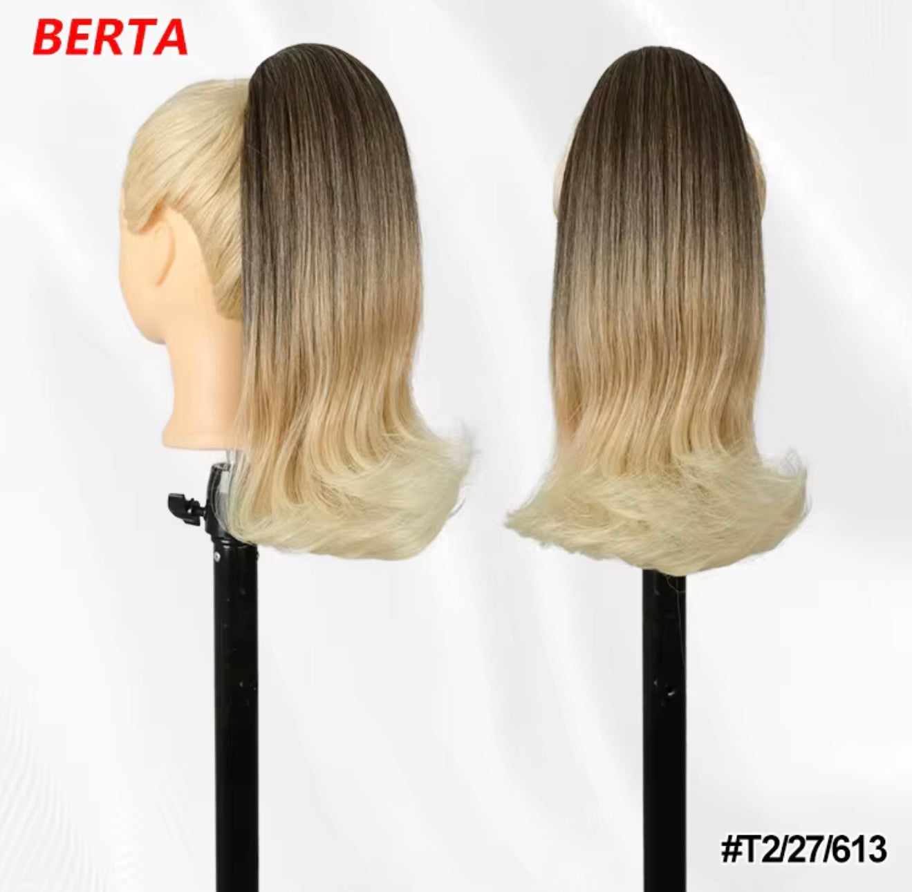 BERTA Drawstring ponytail