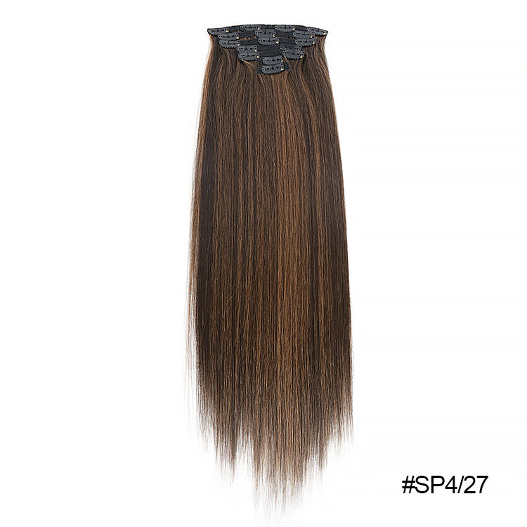 Synthetic Clip In Hair Extensions