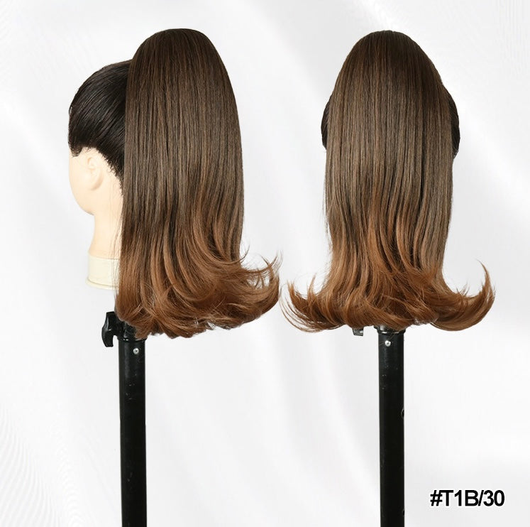 BERTA Drawstring ponytail
