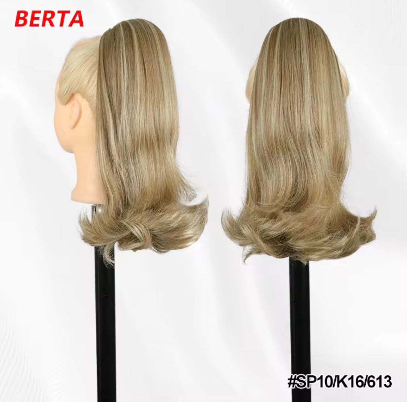 BERTA Drawstring ponytail