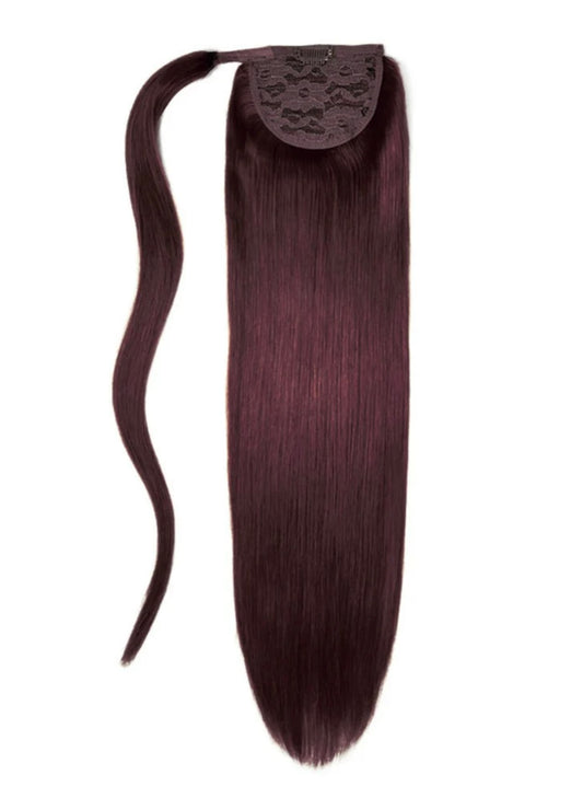 Αλογοουρά 100% Φυσική Τρίχα 70cm #530 Cherry