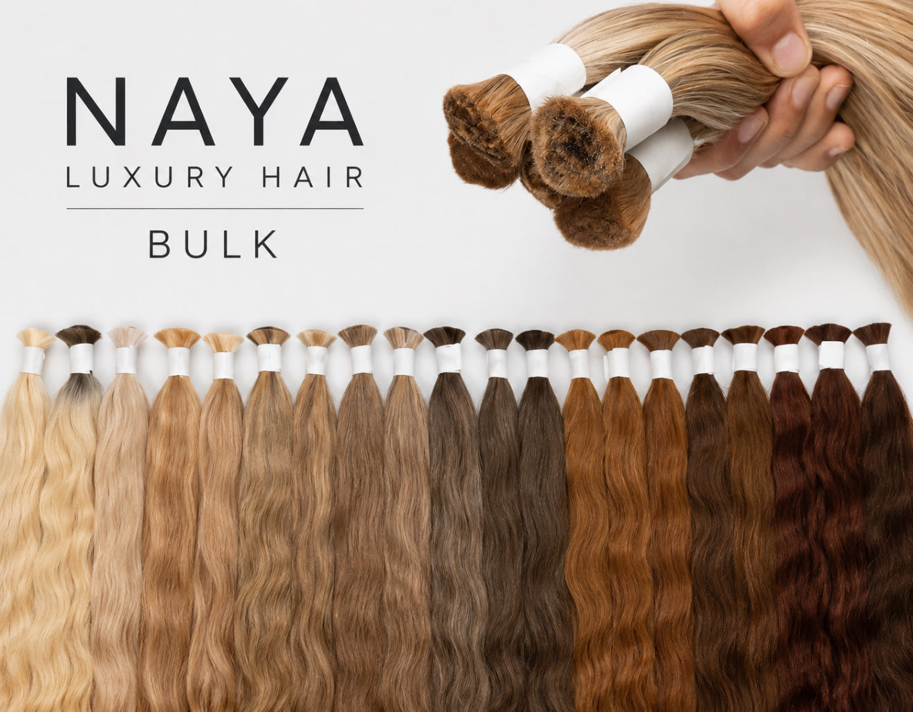 NLH Bulk Slavic Hair