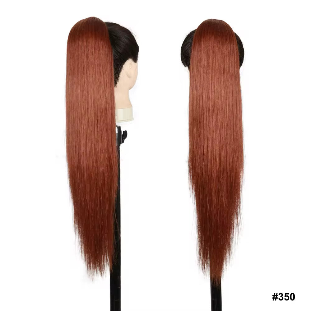 NAYA Luxury Hair Drawstring Ponytail – Yaki Straight 70cm