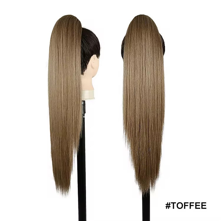 NAYA Luxury Hair Drawstring Ponytail – Yaki Straight 70cm